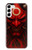 S4099 Mystic Red Demon Illustration Hülle Schutzhülle Taschen für Samsung Galaxy S23 Plus