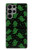 S4087 Cute Green Ghost Cartoon Pattern Hülle Schutzhülle Taschen für Samsung Galaxy S23 Ultra