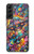 S4085 Cosmic Spaceship Psychedelic Art Hülle Schutzhülle Taschen für Samsung Galaxy S22 Plus