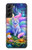 S4088 Fantasy Fox Spirit Magical Artwork Hülle Schutzhülle Taschen für Samsung Galaxy S22 Plus
