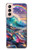 S4084 Rainbow Ocean Wave Fantasy Hülle Schutzhülle Taschen für Samsung Galaxy S21 5G