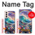 S4084 Rainbow Ocean Wave Fantasy Hülle Schutzhülle Taschen für Samsung Galaxy S21 5G