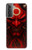 S4099 Mystic Red Demon Illustration Hülle Schutzhülle Taschen für Samsung Galaxy S21 Plus 5G, Galaxy S21+ 5G
