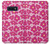S4097 Pink Floral Seamless Pattern Design Hülle Schutzhülle Taschen für Samsung Galaxy S10e