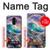 S4084 Rainbow Ocean Wave Fantasy Hülle Schutzhülle Taschen für Samsung Galaxy S9 Plus