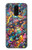 S4085 Cosmic Spaceship Psychedelic Art Hülle Schutzhülle Taschen für Samsung Galaxy S9 Plus
