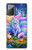 S4088 Fantasy Fox Spirit Magical Artwork Hülle Schutzhülle Taschen für Samsung Galaxy Note 20