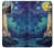 S4092 Moonlit Lighthouse Coastal Painting Hülle Schutzhülle Taschen für Samsung Galaxy Note 20