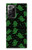 S4087 Cute Green Ghost Cartoon Pattern Hülle Schutzhülle Taschen für Samsung Galaxy Note 20 Ultra, Ultra 5G
