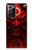 S4099 Mystic Red Demon Illustration Hülle Schutzhülle Taschen für Samsung Galaxy Note 20 Ultra, Ultra 5G
