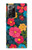 S4105 Vibrant Colorful Floral Pattern Hülle Schutzhülle Taschen für Samsung Galaxy Note 20 Ultra, Ultra 5G
