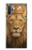 S4093 Royal Lion Portrait Artwork Hülle Schutzhülle Taschen für Samsung Galaxy Note 10 Plus