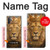 S4093 Royal Lion Portrait Artwork Hülle Schutzhülle Taschen für Samsung Galaxy Note 10 Plus