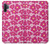 S4097 Pink Floral Seamless Pattern Design Hülle Schutzhülle Taschen für Samsung Galaxy Note 10 Plus