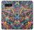 S4085 Cosmic Spaceship Psychedelic Art Hülle Schutzhülle Taschen für Note 8 Samsung Galaxy Note8