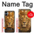 S4093 Royal Lion Portrait Artwork Hülle Schutzhülle Taschen für Samsung Galaxy A06