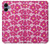 S4097 Pink Floral Seamless Pattern Design Hülle Schutzhülle Taschen für Samsung Galaxy A06