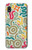 S4078 Abstract Colorful Doodle Pattern Hülle Schutzhülle Taschen für Samsung Galaxy A10e