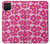 S4097 Pink Floral Seamless Pattern Design Hülle Schutzhülle Taschen für Samsung Galaxy A12