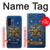 S4086 Nautical Compass Maritime Design Hülle Schutzhülle Taschen für Samsung Galaxy A17