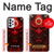 S4099 Mystic Red Demon Illustration Hülle Schutzhülle Taschen für Samsung Galaxy A23