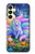 S4088 Fantasy Fox Spirit Magical Artwork Hülle Schutzhülle Taschen für Samsung Galaxy A25 5G