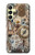 S4100 Vintage Scientific Discovery Collage Hülle Schutzhülle Taschen für Samsung Galaxy A25 5G