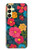 S4105 Vibrant Colorful Floral Pattern Hülle Schutzhülle Taschen für Samsung Galaxy A25 5G