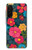 S4105 Vibrant Colorful Floral Pattern Hülle Schutzhülle Taschen für Samsung Galaxy A26