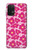 S4097 Pink Floral Seamless Pattern Design Hülle Schutzhülle Taschen für Samsung Galaxy A32 5G