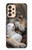 S4089 Gentle Wolf And Lamb Friendship Art Hülle Schutzhülle Taschen für Samsung Galaxy A33 5G