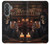 S4102 Vintage Skull Tavern Artwork Hülle Schutzhülle Taschen für Samsung Galaxy A37