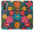 S4105 Vibrant Colorful Floral Pattern Hülle Schutzhülle Taschen für Samsung Galaxy A37