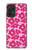 S4097 Pink Floral Seamless Pattern Design Hülle Schutzhülle Taschen für Samsung Galaxy A52s 5G