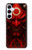 S4099 Mystic Red Demon Illustration Hülle Schutzhülle Taschen für Samsung Galaxy A55 5G