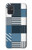 S4082 Modern Geometric Patchwork Pattern Hülle Schutzhülle Taschen für Samsung Galaxy A71 5G