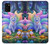 S4088 Fantasy Fox Spirit Magical Artwork Hülle Schutzhülle Taschen für Samsung Galaxy A03S