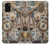 S4100 Vintage Scientific Discovery Collage Hülle Schutzhülle Taschen für Samsung Galaxy A03S