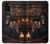S4102 Vintage Skull Tavern Artwork Hülle Schutzhülle Taschen für Samsung Galaxy A03S