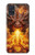 S4090 Epic Fire Dragon Fantasy Illustration Hülle Schutzhülle Taschen für Samsung Galaxy A51
