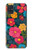 S4105 Vibrant Colorful Floral Pattern Hülle Schutzhülle Taschen für Samsung Galaxy A51