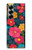 S4105 Vibrant Colorful Floral Pattern Hülle Schutzhülle Taschen für Samsung Galaxy Z Fold 7