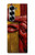 S4098 Span Bull Carved Artwork Hülle Schutzhülle Taschen für Samsung Galaxy Z Fold 6