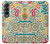 S4078 Abstract Colorful Doodle Pattern Hülle Schutzhülle Taschen für Samsung Galaxy Z Fold 4