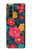 S4105 Vibrant Colorful Floral Pattern Hülle Schutzhülle Taschen für Samsung Galaxy Z Fold 3 5G
