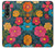 S4105 Vibrant Colorful Floral Pattern Hülle Schutzhülle Taschen für Samsung Galaxy Z Fold 3 5G