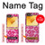 S4097 Pink Floral Seamless Pattern Design Hülle Schutzhülle Taschen für Samsung Galaxy Z Flip 6, Flip 7 FE