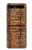 S4079 Tribal Geometric Ethnic Pattern Hülle Schutzhülle Taschen für Samsung Galaxy Z Flip 5G