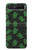 S4087 Cute Green Ghost Cartoon Pattern Hülle Schutzhülle Taschen für Samsung Galaxy Z Flip 5G