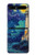 S4092 Moonlit Lighthouse Coastal Painting Hülle Schutzhülle Taschen für Samsung Galaxy Z Flip 5G